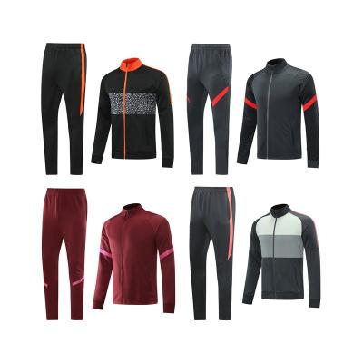 China Wholesale Club Soccer Training Tracksuit Men's Breathable Quality Waist Long Sleeve Soccer Football for sale