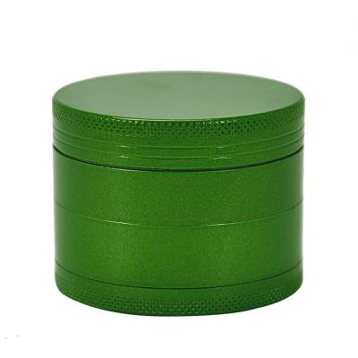 China High Quality 63*43mm Tobacco Herb Grinder Grinding Aluminum Alloy 4 Parts Tobacco Grinder for sale