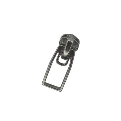 China High Quality Custom Durable Fashion Special Puller Metal Zipper Slider Zinc Alloy Puller for sale