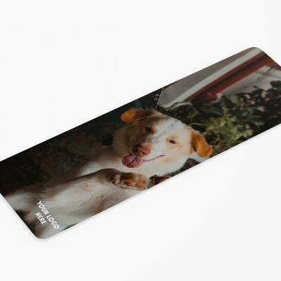 China 2023 Surface Travel Hot Foldable Yoga Mat Organic Lovely Puppy And Yoga Mat New Product Suede Natural Rubber for sale