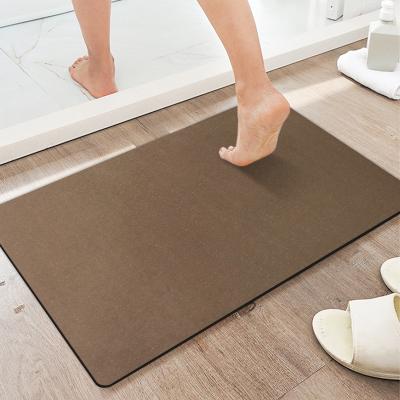 China Modern Anti-slip Streamlined Flooring Air Bathroom Mat Bath Mat for sale