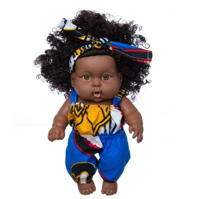 China DIY TOY Factory Price Reborn Baby Toys Doll Girl Black Reborn Dolls for sale