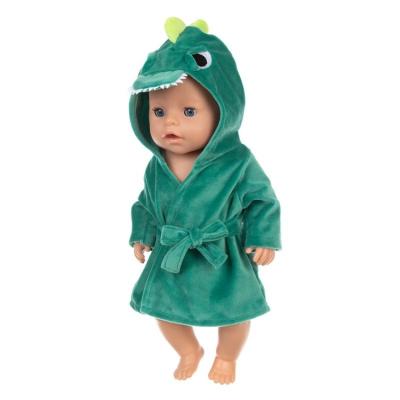 China Cartoon Toy Dinosaur Models Clothes Animal Pajamas Fit 17 Inch Babies Doll Born Toy Doll for sale