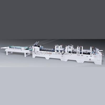 China MGK-CA Automatic Bottom Box High-speed Bottom Lock Gluing Folding Machine for sale