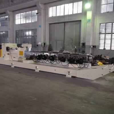 China SJZT85/171 Recycling Scrap Plastic Co-turning Conical Twin Screw Extruder For ACP Panel Production Line zu verkaufen