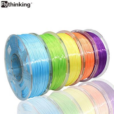 China Pla Silk Wholesale Strong Compatibility No Bubbles 3D Printer 500g 1kg 3mm 1.75mm Pear Silk Pla Filament Bundle for sale