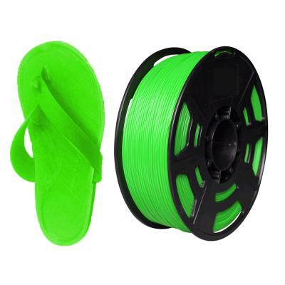 China Flythinking 3d printer filament1.75mm 800g transparent strong flexible rod TPU plastic rubber filament filament1.75mm 800g for sale