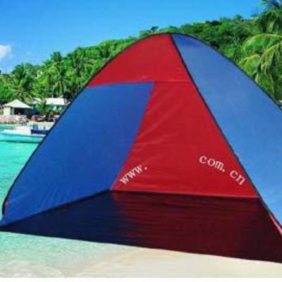 China UV-Resistant Pop Up Automatic Beach Tent Sun Protection Beach Sun Shelter for sale