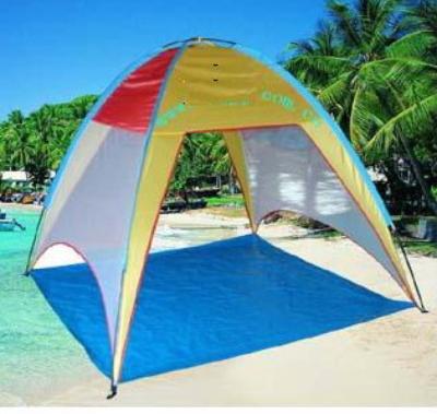 China Easy UV-Resistant Outdoor Up Beach Tent Sun Shelter Folding Sun Shade Colorful Carp Fishing Beach Tent for sale