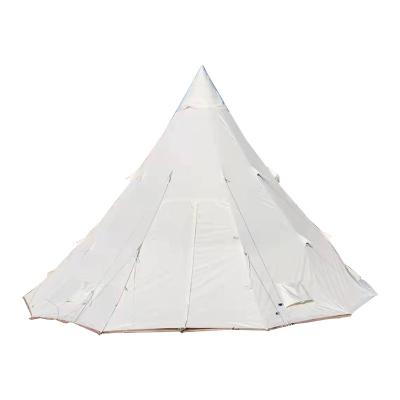 China Waterpoof Family Camping Tents Teepee Yurt Glamping Tent Teepee Tent for sale