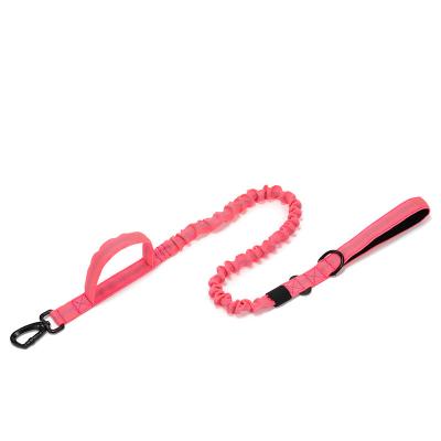 China 2022 Bungee Bungee Dog Leash Police Pet Police Adjustable Lead Viable Elastic Dog Leashes Tactical Military Training for sale