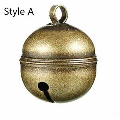 China Stocked Brass Necklace Toy Copper Bell Vintage Bell Key Chain Accessories Pet Pendant for sale