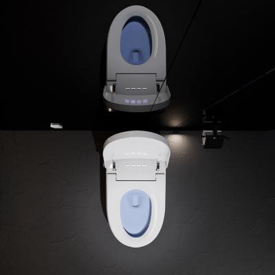 China Multi-function automatic operation hotel automatic operation intelligence siphon flushing WC smart public toilet for sale