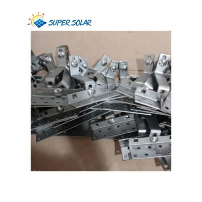 China AL 6005-T5 SuperSolar Solar Panel Roof Hook Tile Roof Brackets 150mm and 200mm for sale