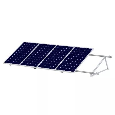 China Aluminum Alloy Supersolar Aluminum Triangle Frames Solar Panel Bracket For Ground And Flat Roof for sale