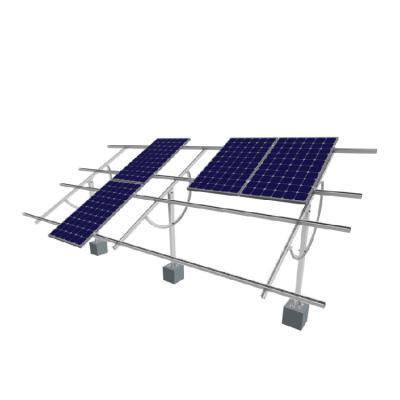 China Fast Installation Supersolar Solar Pile Ground Mounting System Aluminum Structure Rail for sale