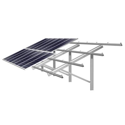 China AL6005-T5 ground solar pile mounting structure for sale