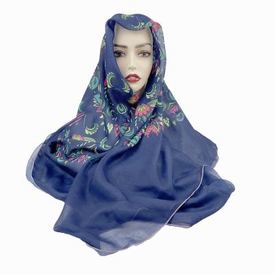 China Polyester Malaysia Style Top Selling Premium Customize High Quality Muslim Veil Hijab Shawl For Various for sale