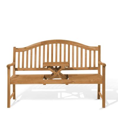 China Traditional Wooden Garden Bench Light Wood for sale