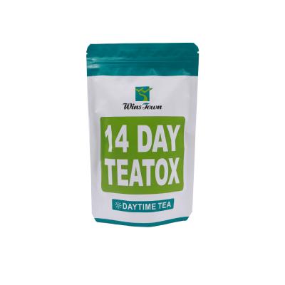 China Decaffeinated Ingredients Leaf Fit 14 Day Detox Herbal Slimming Tea for sale