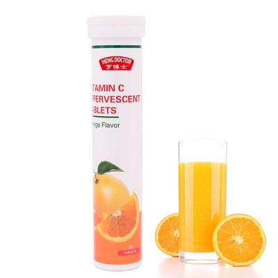 China Supplying Vitamins Wholesale Bulk Natural Vitamin C Effervescent Tablet Effervescent Tablets For Energy Drink for sale