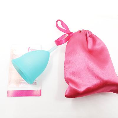 China 100% Medical Grade Silicone Flex Guide Gas Heavy Flow Menstrual Cup Easy To Use For Teenagers for sale