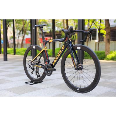 China China factory delivery good quality 700c fast speed cheap 22 stroke box carbon fiber carbon fiber OEM disc brake men cycle road bike custom bicycle for sale