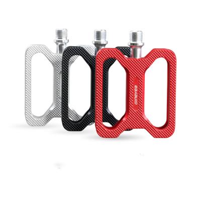 China Lightweight Platfrom Pedal High Quality Wholesale Custom Cheap Knurled Bike Pedals Alloy Anti Slip Pedals High Quality CNC Bike Pedals for sale