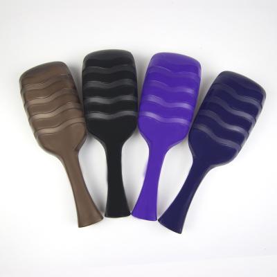 China Home Hairdressing Comb Square Water Ripple Large Dish Comb Anti-tangle and Smooth Hair Comb for sale