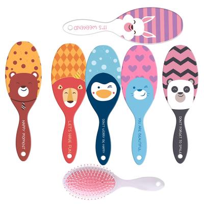 China Wholesale Cushion Cartoon Detangling Hair Brush Haircare Massage Scalp Airbag for sale