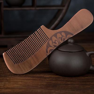 China Classic Wholesale High Quality Portable Mini Wood Hair Comb for sale