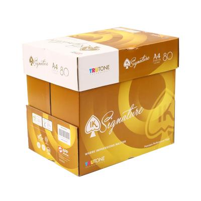 China 100%virgin A4 80Gsm White Wood Pulp Mill Copy Paper Direct Printing Double Pulp Office Typek Bond Paper for sale