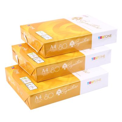 China 100%virgin A4 80Gsm 500 Wood Pulp Wholesale Price Printing Paper Sheets Office Premium White Paper for sale