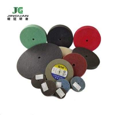 China Non-woven polishing wheel parallel nylon polishing wheel fine polishing wheel polishing materials factory direct wholesale for sale