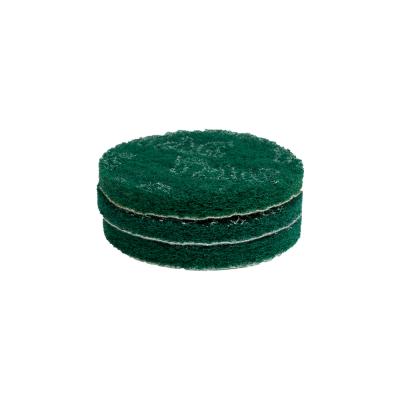 China The 100mm Derust Removal, Paint Removal, Deburring and Polishing Scrubbing Pad Green Disc for sale