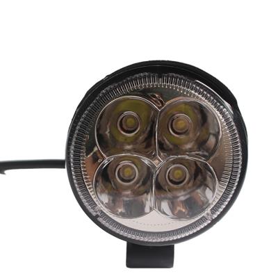 China Aluminum High Quality Service Flashing Warning Spotlight 12w Led Working Light for sale