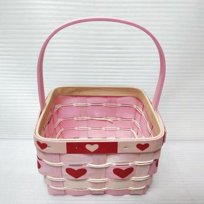 China Beverage/Food Valentine's Rose Storage Basket for sale