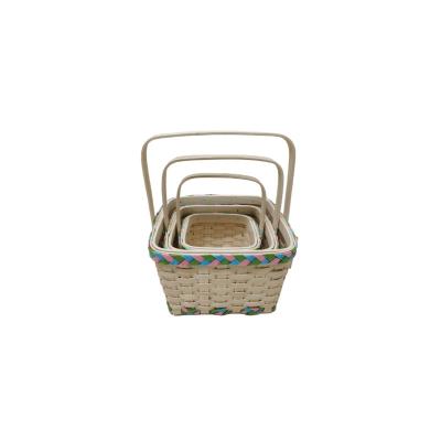 China Large Viable Metal Fabric Bird Cage Basket Gift for sale