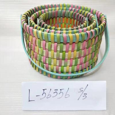 China Multi-Color Mixed Spring Cleaning Basket for sale