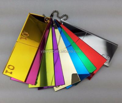 China Eco - Friendly Plastic Mirror Business Cards For Souvenir Promotional Gift for sale