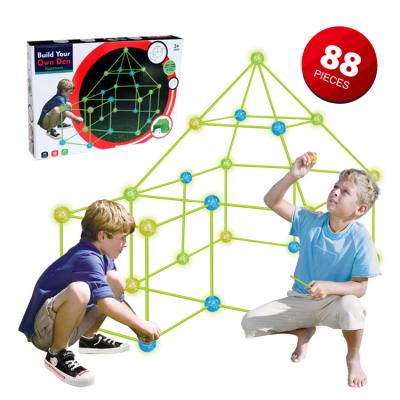 China Assemble New Product Educational Toys DIY Assemble Toys Children Forts Building Kit Construction Kids Toys Building for sale