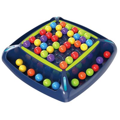 China STEAM TOY New Design Line Up Table Colored Pinball Game Pinball Board Game Educational Toys Family Interactive Game for sale