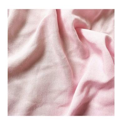 China 2021 Fashion Organic 100%Spun Viscose Chat Plain And Satin PFD PFP Soft Viscous Fabric for sale