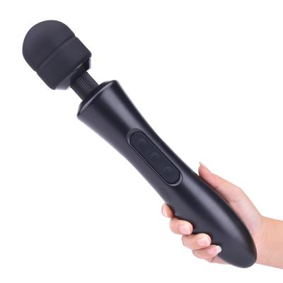 China Silicone+ABS Sex Toy Women Massage Stick New Design Love Magic Wand Female Massage 2000mAh 4 Hours Battery Life Refilling Magic Wand Massager for sale