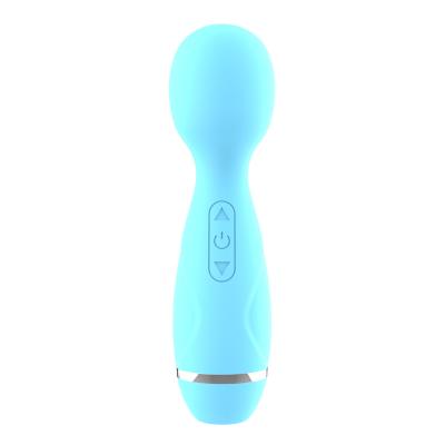 China Best Silicone+abs Body Vibrator Rechargeable Powerful Silicone Sex Vibrator Selling Toys Personal Waterproof Wireless Design Massage New for sale