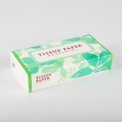 China Custom wholesale box eco-friendly cotton manufacturing china logo disposable facial tissue paper for sale