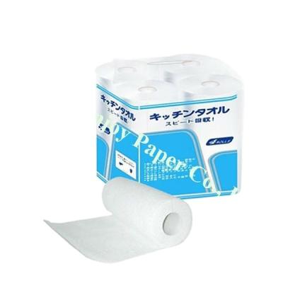 China Virgin Wood Pulps High Quality Paper Towel , Natural White Kitchen Paper for sale