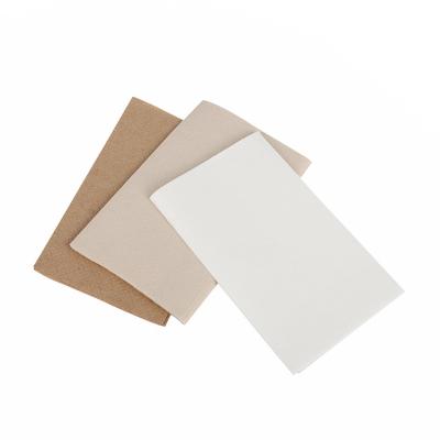 China 250 Sheet High Grade White Restaurant Disposable Embossed White Wedding Printed Napkin for sale