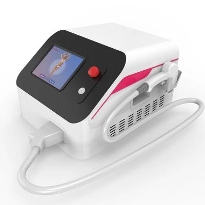 China Portable Fiber Coupled 808nm Diode Laser Hair Removal Machine Permanent Hair Removal Alexandrite Laser for sale