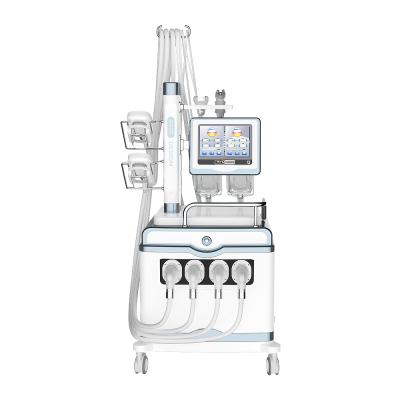 China Newest Weight Loss 7 in 1 40k Shockwave Cavitation Fat Removal Body Cryolipolysis Freezing Machine For Sale for sale